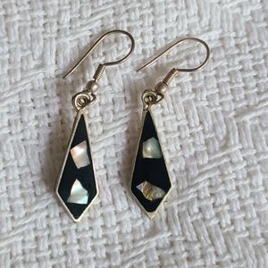 Vintage Alpaca Earrings